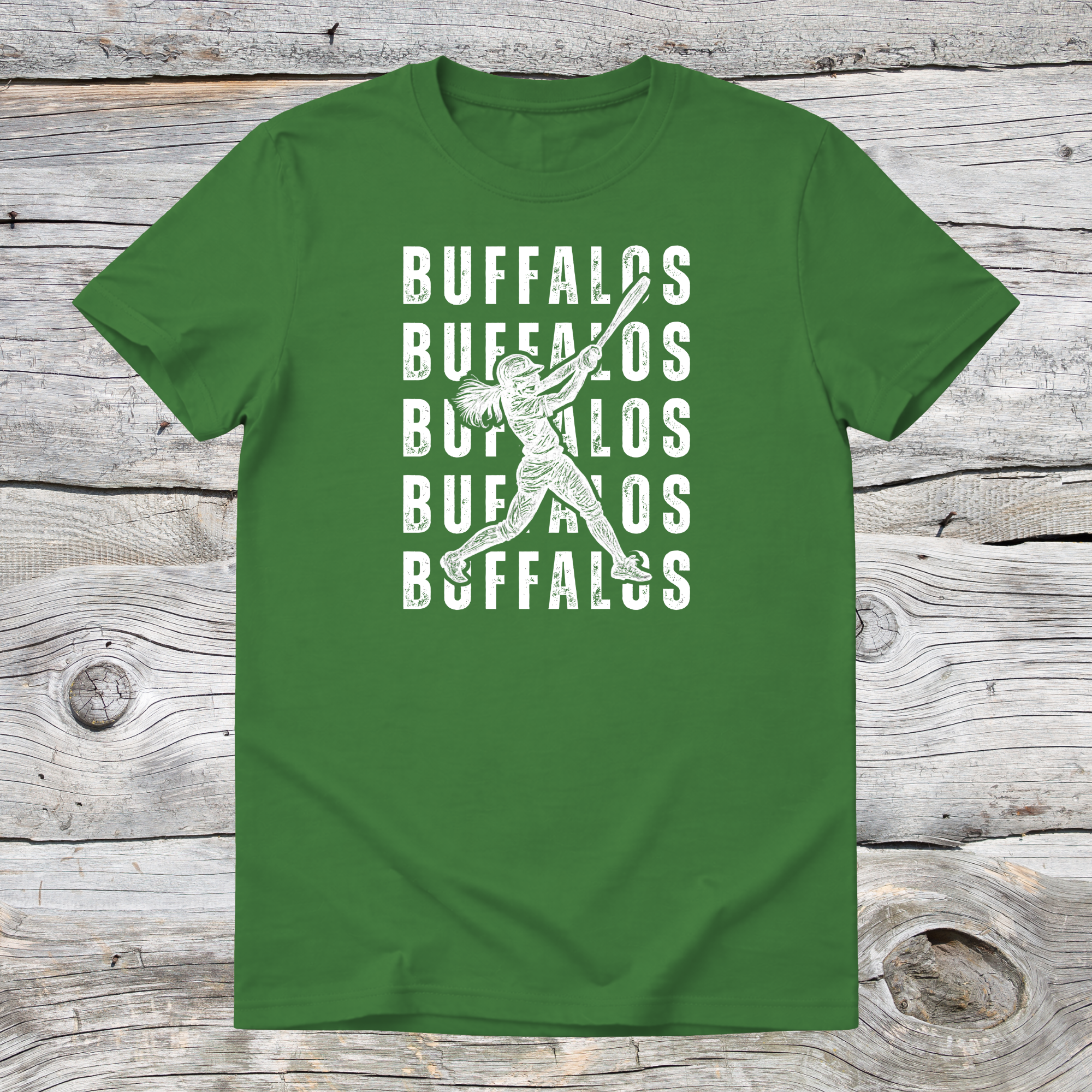 Buffalo Softball - Hey Batter, Batter on Green